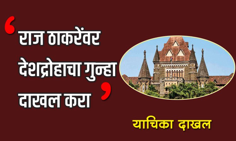 राज ठाकरेंवर देशद्रोहाचा गुन्हा दाखल व्हावा, यासाठी उच्च न्यायालयात याचिका