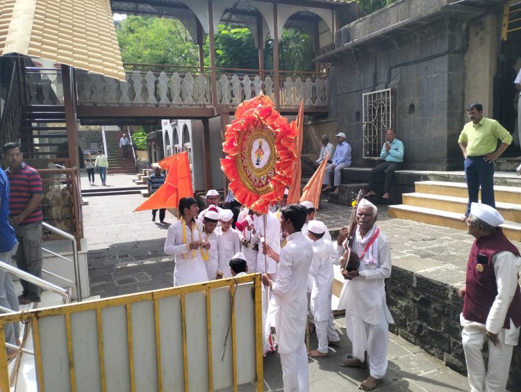 संत नामदेव महाराज पालखी सोहळा आणि आरोग्य शिबिर संपन्न